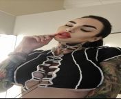 Hi! I&#39;m a hot tattooed babe with BIG TITS and a tight ASS??let&#39;s chat and do something very pleasant??Link in my BIO?? from hot tiktok thot with big tits leaked nude and sex video