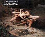 A Rape in the Stone Age,by Paul Joseph Jamin (1888) from jamin teenmodel