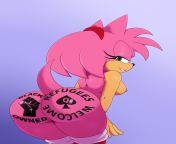 [M4A] Would someone like to play Amy Rose being blacked? The plot is she&#39;s curious about black cocks and finds a black guy that show her how good black cocks can be. from amy rose booty