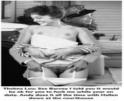 Andy Griffith Show Thelma Lou XXX Porn Fakes Captions from catherine matausch porn fakes