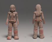 Female Figurine c. 1500-500 BC Mexico, Guerrero, Xalitla, Xochipala style [4442x3400] from threesome mexico