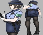 Cute Lady Cop (by fuku) [Original] from andrapradesh sexy lady cop po
