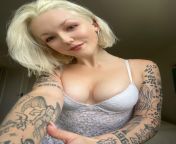 Your newest tattooed blonde girl is here from hornyagent tattooed blonde model take cash for sex