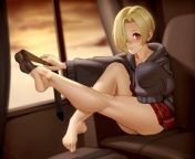 Idk about you, but anime girls removing their footwear is extremely erotic in my eyes (Koume from Idolmaster) from girls removing dress
