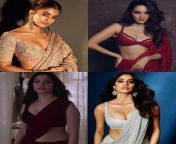 Choose One Apsara to be your Submissive Sanskari Housewife who you can freeuse and fulfill all your fantasies with &#124; Best Description gets to choose a second wife to enjoy with your first &#124; Pooja, Kiara, Tamanna, Janhvi from tamanna saree fake