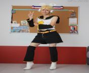 Cosplay Trap Kinky Rin Kagamine 018/170 from blowjob trap