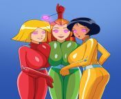 The Totally Spies are totally yours. [vevymani] (Totally Spies) from totally spies mani maniacs