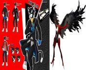 [Hiring] need someone to draw a Anthro Morgana and Arsene from Persona 5 both nude with their chests touching with Morgana blushing and Arsene smirking no genitalia is shown from morgana bhabi