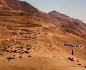Indian and Chinese tanks during peak border standoff at Rechin pass [1223x666] from indian and malayalam actress hot vvshnavi