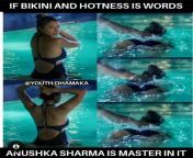 Anushka sharma bikini from anushka sharma bikini nboobs show
