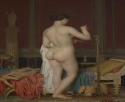 Sappho Going to Bed (1867) by Marc-Charles-Gabriel Gleyre from enza marc