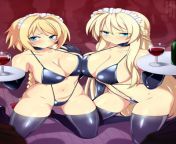 Iris and Mireille Erotic Maids (Lindaroze) [Mashou no Nie] from mireille mukeni