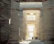 Hypostyle Hall, Temple of Amen-Re at Karnak, Egypt from arab arabic arabian egypt