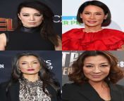 Pick One For A Weekend Of Passionate Love Making : Ming-Na Wen , Lucy Liu , Kelly Hu , Michelle Yeoh from xxx video celebrity michelle yeoh