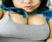 First post here, what do you think about cleavage and colored hair?? from chi mhende cleavage
