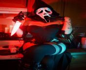 Ghostface-chan cosplay from Scream by Felicia Vox from 155 chan 8
