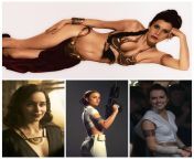 Star Wars Ass, Pussy, Mouth, Tits- Carrie Fisher, Emilia Clarke, Natalie Portman, Daisy Ridley. (APMT) from star sessions lilu pussy