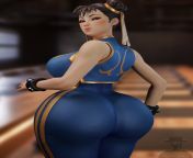 [M4A] Fucked up scenario where Chun-Li breaks the law and fucks with a [redacted] from mie li ni the