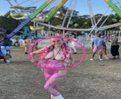 flashing at the festival before i go and ride on the ferris wheel from bony flashing panties