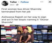 Driver sharmila from sharmila act