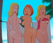 Beth, Lois, and Francine (SinfulLine) [Rick and Morty, Family Guy, American Dad] from lois and jerome xxx