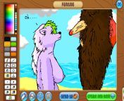 Roxanne Wolf [F] sadly gazing into a baboon&#39;s [M] cock in Animal Jam. - (Drawn by Me, bobduncansrevenge! &#w&#) from roxanne wolf x gregory sex