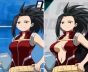 [A4A] Momo Yaoyorozu finally decided to remove her boob cut from her costume. She had enough of male gaze and constant humilation. But what will She do when Mineta Starts a protest to &#39;free the tits!&#39; right inside of their dorm house? ( Looking fo from remove bra boob