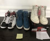 [WTS] Jordan 1 sail size 11, AF1 High LV8 Industrial Blue size 13, and Jordan Team Jumpman 2 White/Black/Red size 10.5. Details and prices in comments. from high apemi sex blue