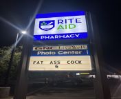My local Rite Aids sign theyve had up for 2 weeks from local adivasi randi s