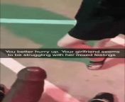 [M4A]When I saw this gif i knew what I had to do. Any cuck wanting to play female or cheating female that wants to play this beautiful cheating caption may message me (PS. I&#39;m patient but if i see you attempting to change my idea a lot you are out. wi from girlfriend cuckold cheating caption