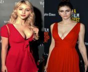 WYR cozy up and fuck Caylee Cowan&#39;s ass while Spooning or fuck Alexandra Daddario missionary with her legs wrapped around you? from alexandra daddario braless pressing her tits forward