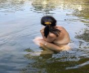 The time I stripped down and got into the river at a public park. It was hot! from public nudists