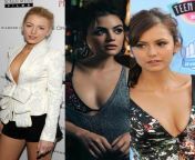 Blake Lively, Lucy Hale, Nina Dobrev (be dom for, be sub for, deep throat) from gata aos 40 nina wolf