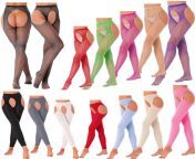 Women&#39;s High Rise Gym Crotchless Leggings Hollow Out Stretchy Yoga Fitness Pants from yoga fitness celi vee