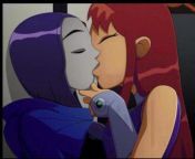 [please be detailed A4A] Starfire comes out after getting food for her and Raven but as soon as they eat it..weird things start to happen as they both start to grow big cocks and theyre tits/ass get big, as they both turn into horny busty lesbian sluts a from aunty neud big as
