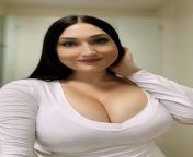 Old push-up bra + tight dress = maximum cleavage! from sara khan dress boob cleavage