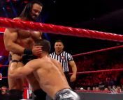 Drew McIntyre about to get head from Finn Balor. Those trunks always looked good on Finn ?? from finn wolfhard