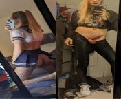 Are you taking the school girl or goth girl home? from 12 school girl karina naked meena sex april
