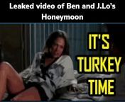 Leaked video of Ben and J.Los Honeymoon from leaked video of actresses
