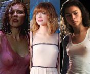 Who would you have in bed if your are Spider-Man - Kirsten Dunst (Spider-Man), Emma Stone (The Amazing Spider-Man), Zendaya (MCU) from amazing spider man cartoon xxx