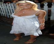 Tara in a fan photo while shopping in 2007 from nayon tara xxxemi nude fake photo