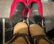 Its a shame Goddess has to walk around with dirty shoes. Lets fix that. Stick out your tongue and beg to clean them. from indian stepmom has sex with stepson with dirty hindi