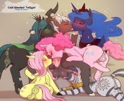 goatboy gets all the mares (cold-blooded-twilight) from derpibooru edit spike got all the mares