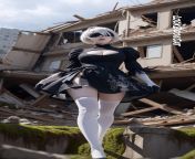 Stunning Sci-Fi: Ai Cosplay Presents Fashion and Cosplay in NieR from ai cosplay