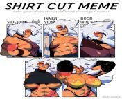your favorite buff cheeto puff does the shirt cut meme from cheeto