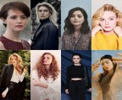 Rank Regal Goddesses: Claire Foy (Queen Elizabeth II), Vanessa Kirby (Princess Margaret), Jenna Coleman (Queen Victoria), Elle Fanning (Catherine the Great), Natalie Dormer (Queen Margery Tyrell), Sophia Turner (Lady Sansa Stark), Maisie Williams (Lady Ar from cicky stark