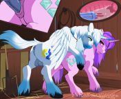 The best animated pony porn. I love watching that Alicorn vaginally fucking Sparkler Doggystyle thrusting his erect penis to her cervix while I masturbate. Artist is wwponk. from pony porn