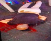 Former Acapulco Mayoral Candidate Ricardo Taja After Being Shot to Death Inside a Pozolera, Dec. 21, 2023 from 12 girls dec video