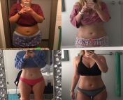 F/22/57 [222 lbs &amp;gt; 162 lbs = 60 lbs] (9 months) in the first pic I am 222, top right 190, bottom left 175 and bottom right 162. Its crazy to see how much my body has changed over these past few months! from tinylotuscult 162