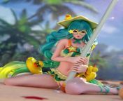 Fun at the beach [Annette] (Arena of Valor) from arena of valor rule 34 airi
